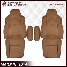 2003 2004 2005 2006 2007 For Ford F250 F350 Syn. Leather King Ranch Seat Covers picture
