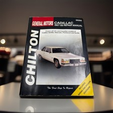 vintage Chilton General Motors Cadillac 1967–89 Repair Manual (Part No. 28260) picture