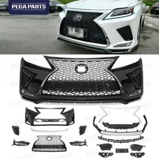 For 2009-15 Lexus RX350 450 Front Bumper Grille Set w/Fog Light to F-sport style picture