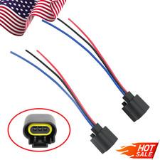 NEW 2 x H13/9008 Headlight Connector w/Wire Pigtail Female/Male Headlight Socket picture