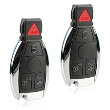 2 Key Fob Remote for 2009-2014 Mercedes Benz FBS3 Fobik Key IYZ-3312 Keyless Go picture