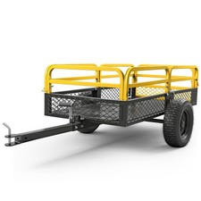 YELLOW JACKET ATV UTV Trailer 1500lbs Tow Behind Dump Cart picture