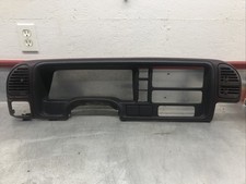 1995-1999 CHEVY SUBURBAN TAHOE YUKON DASH SPEEDOMETER RADIO BEZEL RED OEM 95-99 picture