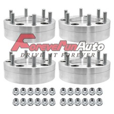4PC 5x5.5 To 6x5.5 Wheel Spacers Adapters for 6 Lug Silverado Rims on RAM 1500 picture