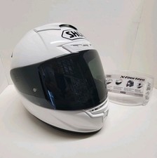 Shoei X-Fourteen X-14 Motorcycle Helmet Size MD In White picture