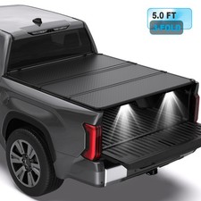 5FT 3Fold Hard Tonneau Cover For 2015-2026 Chevy Colorado GMC Canyon Bed Cover picture