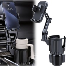 360° Universal Cup Holder Car Mount Cradle for Cell Phone Drink Organizer Holder picture
