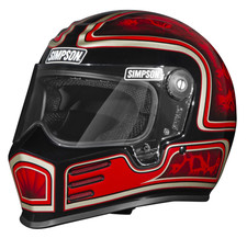SIMPSON MOTORCYCLE OUTLAW BANDIT 3 HELMET - Schultz Designs 2026 picture