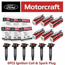 6 Sets GENUINE DG549 Motorcraft Ignition Coil & Spark Plug For Ford F150 3.5L US picture