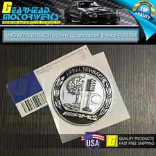 AMG Affalterbach Metal Emblem 3D Quarterpanel Side Trunk Badge Benz W205 S63 picture