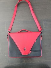 GENUINE Ferrari Factory Laptop / Tablet Carrier Black / RED P/N 70004633 picture