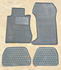 2003-2009 Mercedes Benz W211 E Class Rubber Floor Mat Mats Set Black Genuine OEM picture