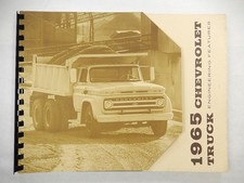 1965 Chevrolet Truck Engineering Features, Original Period, September 1964, NICE picture