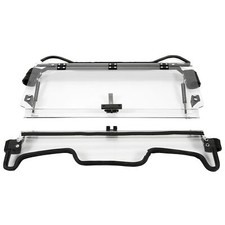 2-IN-1 Clear Flip Windshield Scratch Resistant For Polaris RZR XP Turbo S 18-21 picture