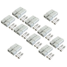 10Pcs For Anderson Style Plug Connectors DC Power Tool 50 AMP 12-24V 6AWG picture