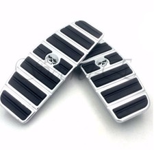 Skull Rider Footboard Insert Kit- Traditional D For 87-15 TOURING/ 86-15 SOFTAIL picture