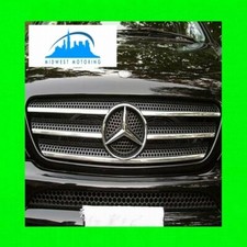 1998-2005 MERCEDES ML W163 CHROME TRIM FOR GRILL GRILLE 98 99 00 01 02 03 04 05 picture