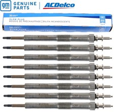 Set of 8 OEM GM 68G / 12725202 Diesel Glow Plug 17-23 Chevy GMC L5P Duramax 6.6L picture