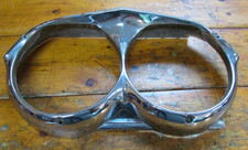 1962 Pontiac Catalina or Bonneville RH Headlight Bezel #541067 - Great Shape picture