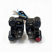 KEPSPEED Universal Motorcycle Handlebar Switch 6061 Aluminum Wiring Modifiable picture
