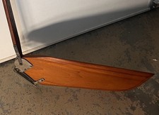 Vtg Original Sunfish Sailboat Rudder Tiller Assembly w/ Original Hardware Pre-71 picture