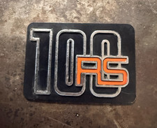 Vintage BMW R100RS Rear Seat Badge Emblem Original Airhead picture