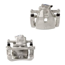 Pair Front Brake Calipers w/Bracket Assembly For 2007 2008-2017 Toyota Camry picture