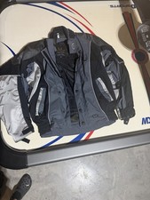 Belstaff Hytrel Armored Motorcycle Jacket Mens Medium Grey Black picture
