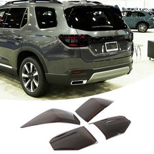 Smoked Black Rear Tail Light Guard Decor Cover Bezel For Honda Pilot 2023-2025 picture