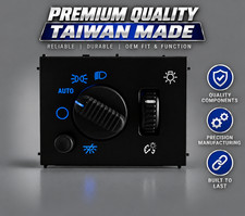 Blue LED Headlight Switch 03-06 Chevy Silverado Suburban Tahoe Sierra NEW picture