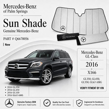 Genuine Mercedes 2016 GL350 GL450 GL550 GL63 AMG Windshield Sun Shade Q6670056 picture