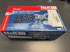 H&R 25mm DRA Bolt-On Wheel Spacers Audi/VW (5x112/57.1/14x1.5/Black) 5055571SW picture