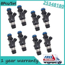 8PCS FUEL INJECTOR FOR CHEVY GMC MARINE 8.1L 17113739 25348180 25176061 UPGRADE picture
