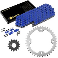 Blue O-Ring Drive Chain & Sprockets Kit for Yamaha Raptor 700 YFM700R 2006-2016 picture