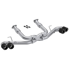 MBRP S70423CF Carbon Stainless Cat Back Exhaust Kit for 2020-26 Corvette C8 6.2L picture