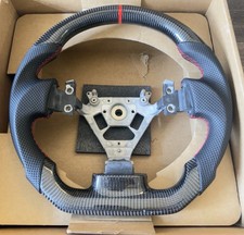 Black Real Carbon Fiber Steering Wheel for Nissan 350Z Fairlady Z 2003-2008 picture