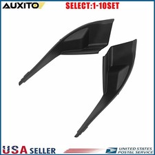 Black Wiper Grille Trim Panel End Caps For 2014-2018 Subaru Forester Front 2-20X picture