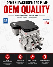 12474925 12475489 12548273 GM ABS ANTI LOCK BRAKE HYDRAULIC VALVE MODULE ASSY picture