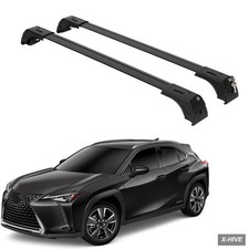 Cargo Bars Aluminum,Plastic Brackets 1 ERKUL Roof Rack Cross Lexus UX 300h Anti picture