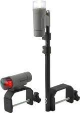 attwood 14190-7 Water-Resistant Portable Clamp-On LED Light Kit with Gray picture