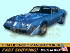 1980 Trans Am Turbo Decals Firebird Graphics Stripes Kit 6-Color COMPLETE picture