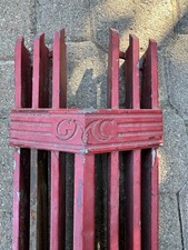 1937 GMC Truck Grille Original Vintage Patina Emblem Rat Rod Restoration picture