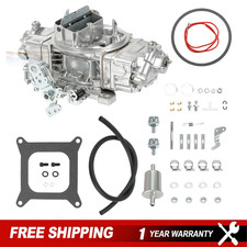 Carburetor fit 4150 Holley Brawler 4 Barrel 650 CFM Double-Pumper Electric Choke picture