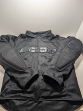 ICON Hooligan 2 Mesh Motorcycle Riding Jacket Black Men’s Medium M w/ Armor picture