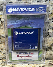 Navionics Platinum Gulf of Mexico CF/907P V01.17 2GB CF Card Raymarine E-Series picture