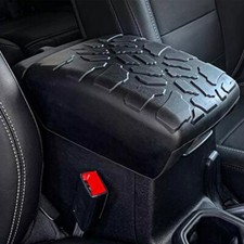 For 2018-2026 Jeep Wrangler JL Gladiator JT Black Center Console Armrest Cover picture