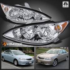 Fits 2005-2006 Toyota Camry Headlights Healamps Replacement Left+Right 05-06 picture