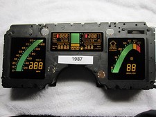 Corvette C4 digital dash instrument cluster Rebuilt 84 85 86 87 88 89 speedo picture
