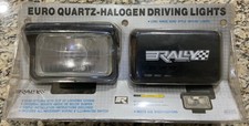 Vintage 1980’s Quartz Halogen Driving Lights Rally Long Range Louvered Covers picture