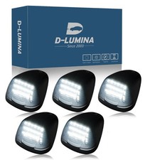 5PCS Smoked LED Roof Cab Marker Lights for Ford F250 F350 F450 F550 Super Duty picture
